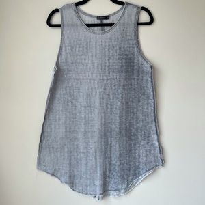 T Party Waffle Knit Tank